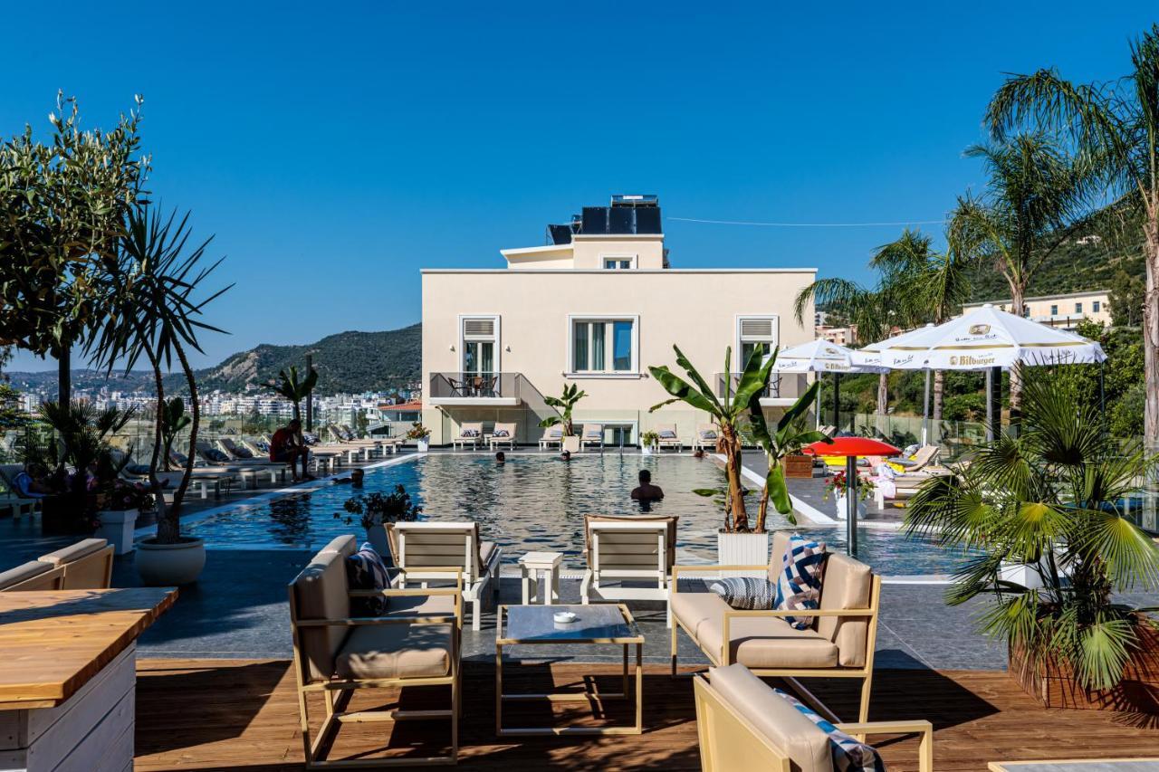Le Palazzine Hotel Vlorë Exteriör bild